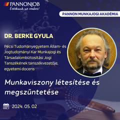 Munkaviszony létesítése és megszüntetése - Dr. Berke Gyula