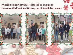 Külföldi és magyar munkavállalóink ünnepi szokásai