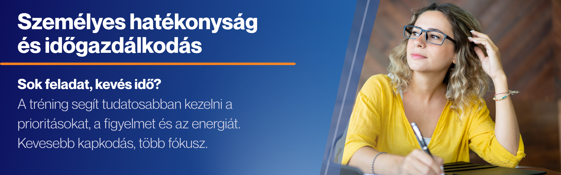 Személyes hatékonyság és időgazdálkodás