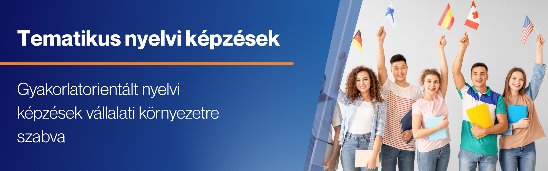 Tematikus nyelvi képzések