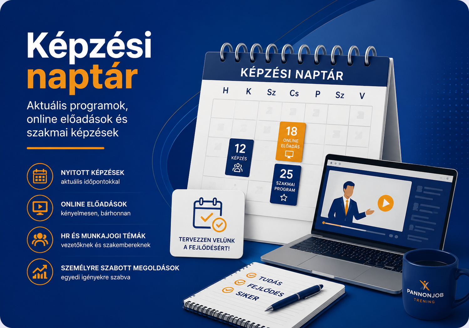 Képzési naptár