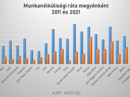 Fejér megyei munkaerő piaci helyzet 2021
