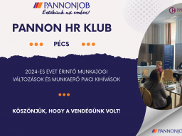 HR Klub indult Pécsen a Pannonjob szervezésében