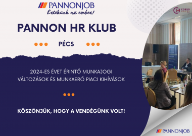 HR Klub indult Pécsen a Pannonjob szervezésében